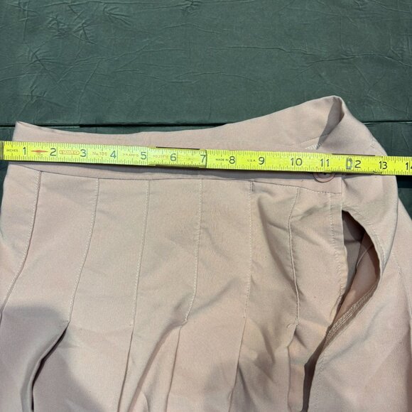 Women’s Pleated Tennis/Golf Skirt – Light Brown Dri-Fit, Size M - Picture 5 of 6